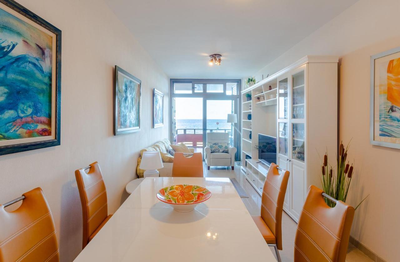 Front Line Beach With Fantastic Terrace. Telde Buitenkant foto