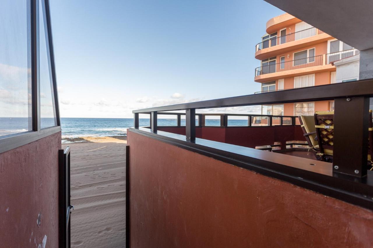 Front Line Beach With Fantastic Terrace. Telde Buitenkant foto