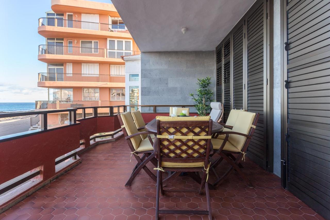 Front Line Beach With Fantastic Terrace. Telde Buitenkant foto