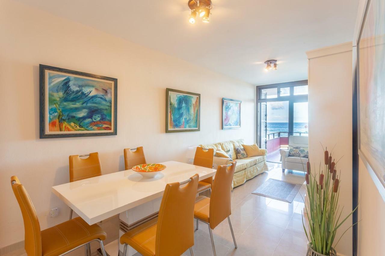 Front Line Beach With Fantastic Terrace. Telde Buitenkant foto