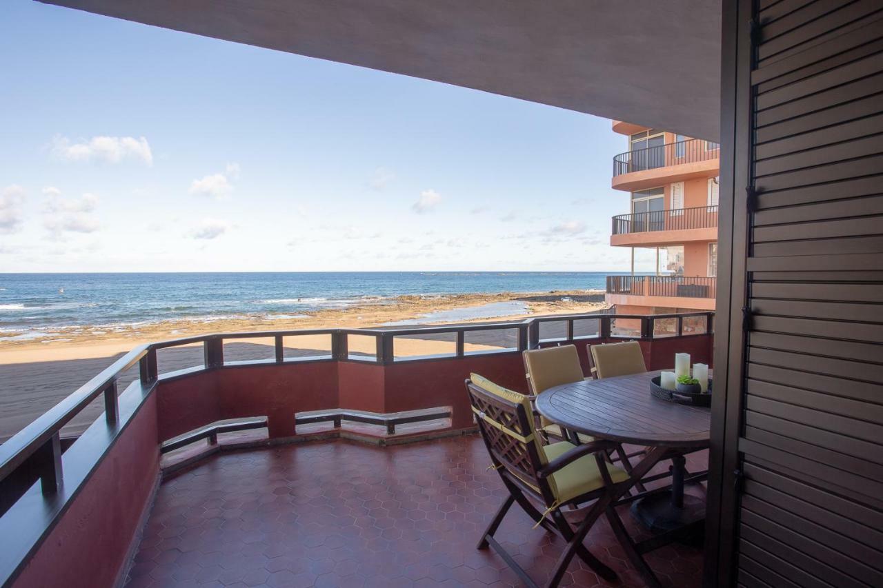 Front Line Beach With Fantastic Terrace. Telde Buitenkant foto