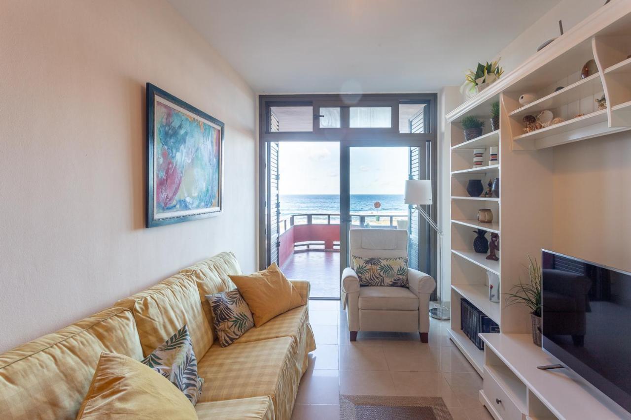 Front Line Beach With Fantastic Terrace. Telde Buitenkant foto